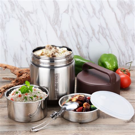 Stainless Steel Insulated Lunch Box, Food Jar 